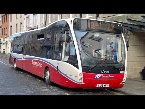 Brilliant Beast: Borders Buses 11322 (YJ13HHY) Optare Versa/V1210