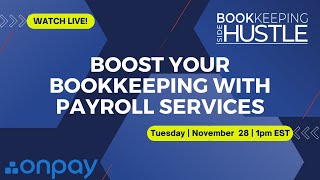 Boost Your Bookkeeping with Payroll Services