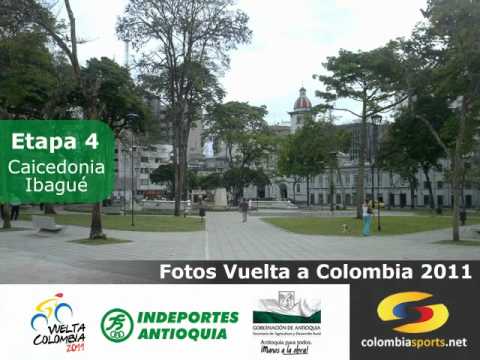 Cuarta Etapa Caicedonia Ibagué Vuelta Colombia 2011
