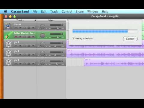 HOW TO: GarageBand song to AIF