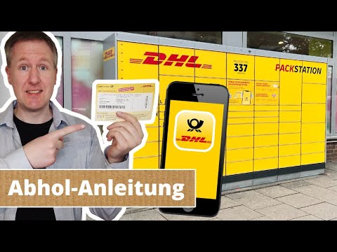 Packstation: Paket abholen mit App + Benachrichtigungskarte