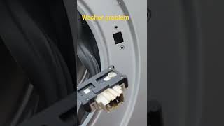 Washing machine common problems 3. door won't lock #viral #popular