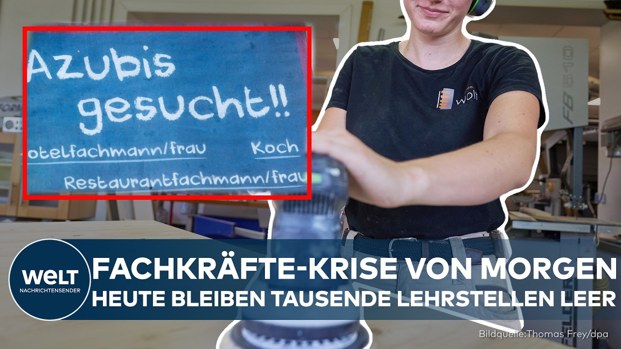 AUSBILDUNG: KI verändert die Berufswelt –Jetzt flüchten immer mehr Jugendliche ins Handwerk!