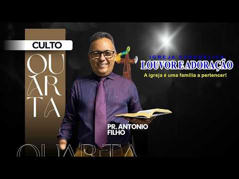 🔴CULTO AO VIVO  - Campanha: Os Inconformados (Romanos 12:2)
