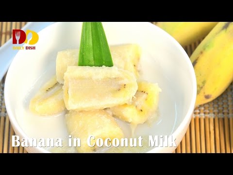 Banana in Coconut Milk | Thai Dessert | Kluay Buat Chi | กล้วยบวชชี