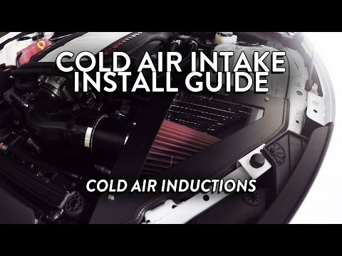 Cold Air Inductions Cold Air Intake Install Guide: 2016-2018 Camaro SS