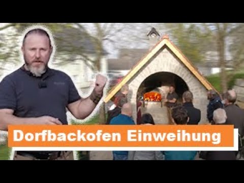 Dorfbackofen-Einweihung mit Steaks, Flammkuchen, Pizza & mehr