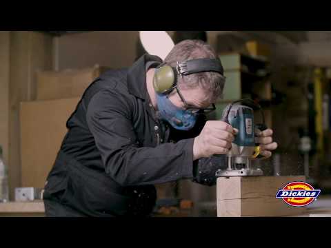 Dickies Redhawk Overall with Zip Front - BK - WD4839