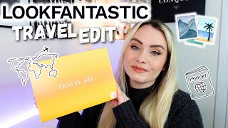 ☀️ LOOKFANTASTIC TRAVEL EDIT 2025 UNBOXING & REVIEW ✈️ ONLY £30! | MISS BOUX
