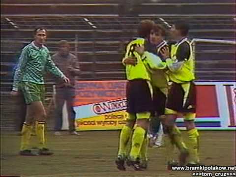 1992/93 16 kolejka GKS Katowice-Widzew Lódź 1-3