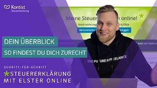 Überblick ELSTER online 2022 - mein Elster Tutorial | So findest du di