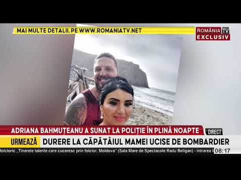 Adriana Bahmuțeanu, at the end of her tether. She called the police in the middle of the night