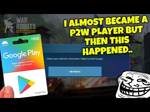 I ALMOST BECAME A P2W PLAYER IN WAR ROBOTS, BUT THEN THIS HAPPENED..