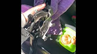 Dodge Journey Parking Brake Cable Replacement (Pedal Side)