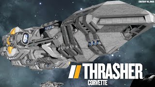 Thrasher Class Trailer | Space Engineers 2