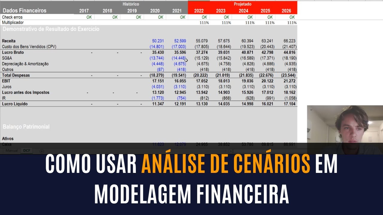 COMO TRABALHAR COM CENÁRIOS EM MODELAGEM FINANCEIRA