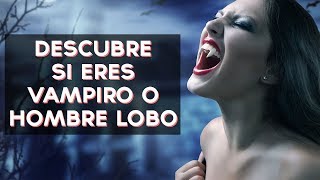 Eres mas vampiro o hombre lobo? Descubre si eres vampiro o hombre lobo con este divertido test! ↠↠ ¡No te olvides de suscribirte para no perderte ningún ...