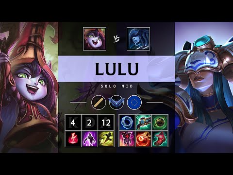Lulu Mid vs Lissandra - EUW Diamond Patch 25.12