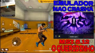 EMULADOR MSI 5.12🎉 ATUALIZADO, MELHOR PRA PC FRACO, FF V7A + X86 + SENSI ATUALIZADA✅
