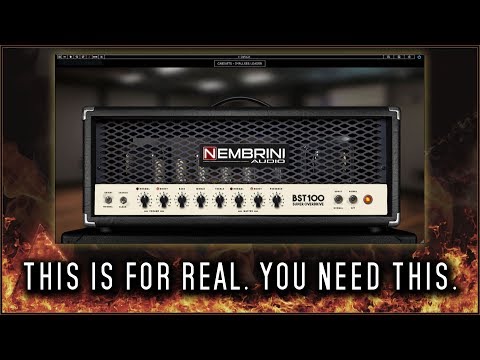Nembrini Audio BST100 Super Overdrive Demo & Review – [Soldano SLO 100 Metal Guitar Amp Simulator]