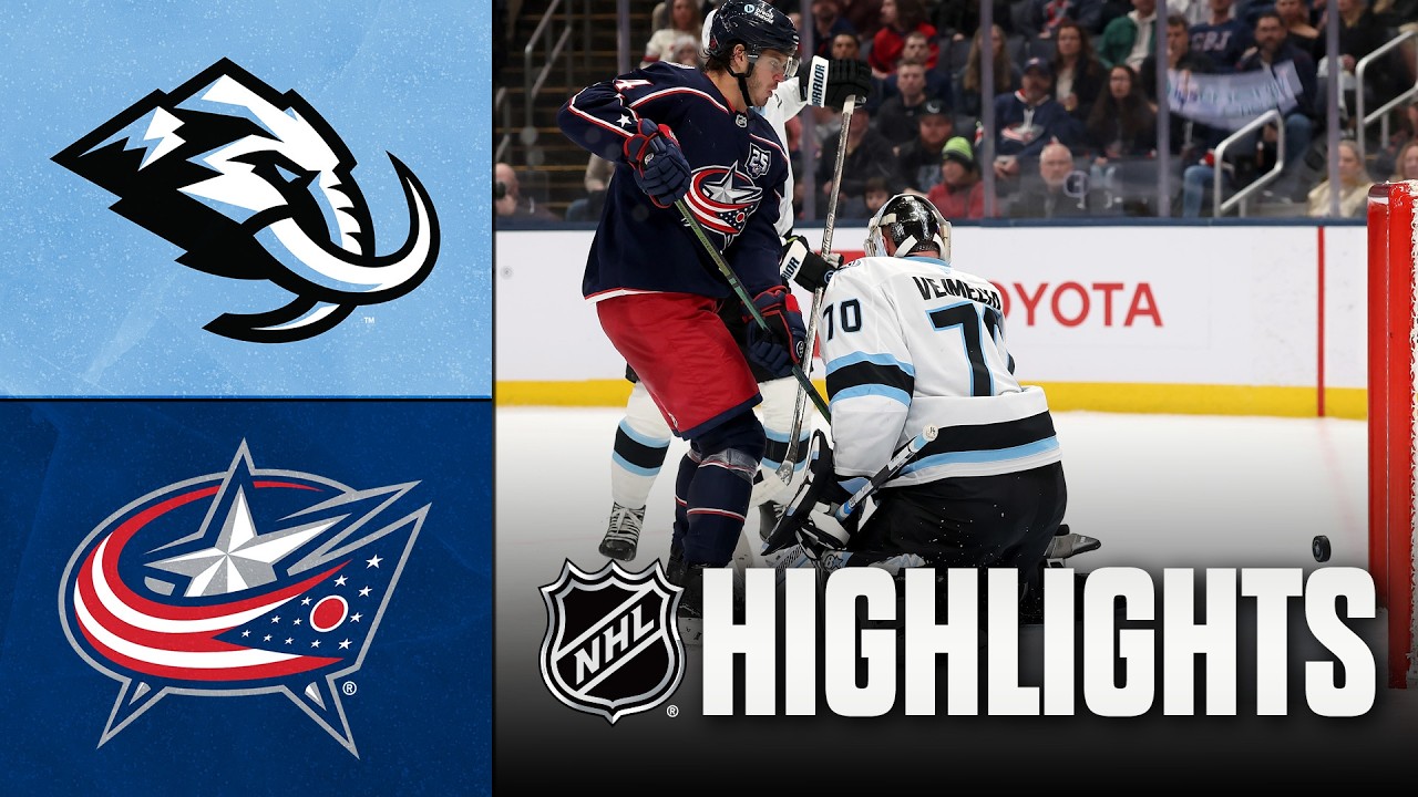 Mammoth vs. Blue Jackets | NHL Highlights | March 07, 2026
