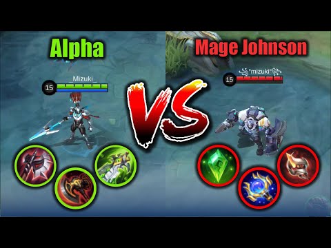 ALPHA vs MAGE JOHNSON - Who will win?