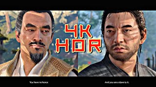 “You Have No Honor.” “And You Are A Slave To It!” [4K HDR] Full Scene | Ghost of Tsushima
