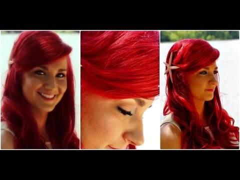 The Little Mermaid Hair Tutorial - Ariel Mermaid...