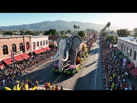 Pasadena Rose Parade 2026 | 100+ Floats Marching Bands Complete Parade in 4K