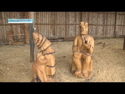 Назвали имена победителей пленэра деревянных скульптур "Ожившая старина" видео