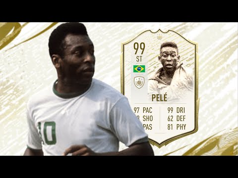 BEST EVER PLAYER?! 99 PRIME ICON MOMENTS PELE REVIEW I FIFA 20