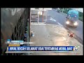 Rekaman CCTV Bocah Selamat Setelah Tertabrak Mobil