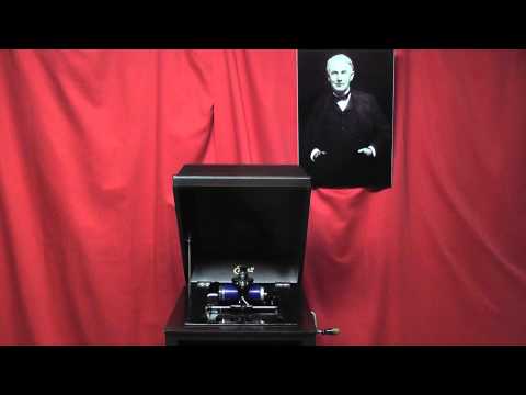 Edison blue amberol cylinder 3092 - Old Black Joe by Criterion Quartet