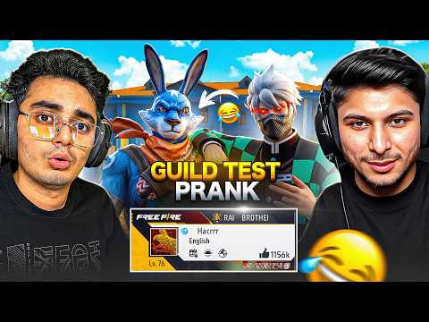 RAISTAR IS BACK 😍 TO FREE FIRE 💀🔥 PRANK AGAINST 4 STREAMERS 😲