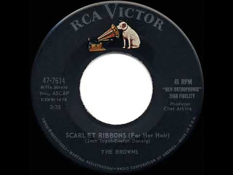 1959 HITS ARCHIVE: Scarlet Ribbons - Browns