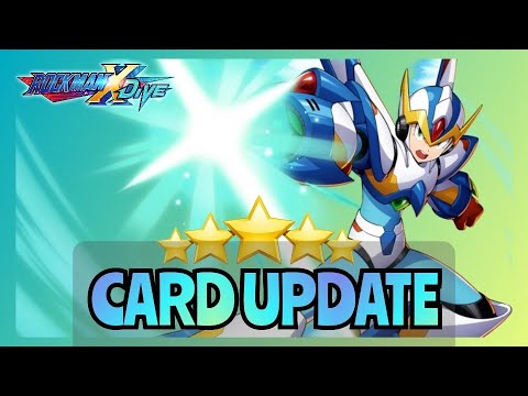 ROCKMAN X DIVE| FALCON ARMOR X 5* CARD UPDATE