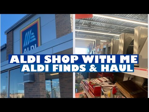 ALDI SHOP WITH ME & ALDI FINDS | HAUL #greatfinds #goodprices￼ #aldifinds