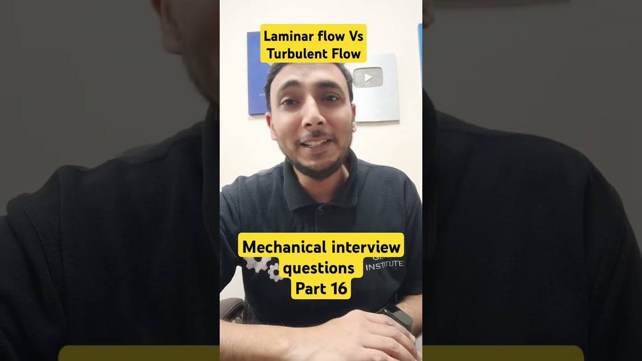 Laminar vs Turbulent Flow #mechanical #gearinstitute