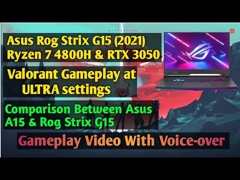Asus Rog Strix G15 (2021) Ryzen 7 4800H & RTX 3050 | Comparison Between Asus A15 & Rog Strix G15