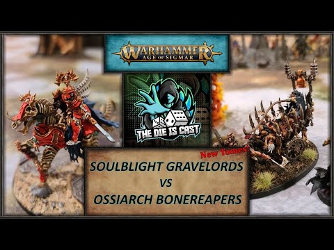 Ossiarch Bonereapers vs. Soulblight Gravelords - New Tomes! - AoS GHB Season 2 Battle Report