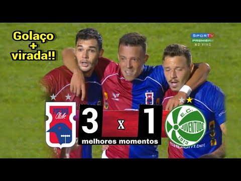 PARANÁ VIRA E DORME NA LIDERANÇA | PARANÁ 3 X 1 JUVENTUDE - MELHORES MOMENTOS HD | SÉRIE B