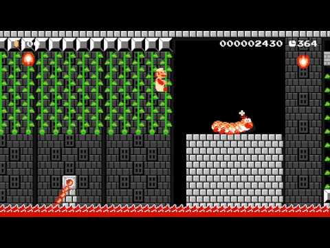 Super Mario Maker Levels: "Castle of Vines"