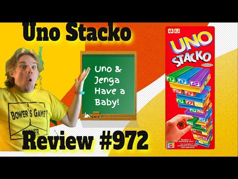 Bower's Game Corner: UNO Stacko Review