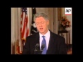 USA CLINTON LEWINSKY ALLEGED WHITE HOUSE SEX SCANDAL UPDATE