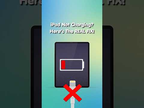 iPad Not Charging? Here’s The REAL FIX! #ipadtutorial