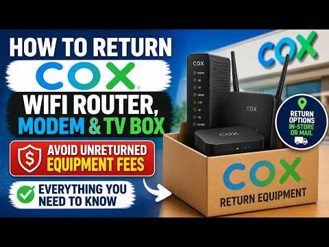 Cox Equipment Return