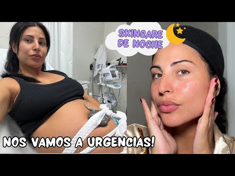 What a scare! We're going to the ER! 🏥 REAL home routine, baby stuff #2, and my nighttime skincare