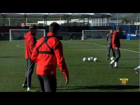 31/01/2012 – El Spartak de Moscú de Karpin entrena en La Nucía.