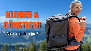 PERFEKTER HUNDERUCKSACK für KLEINE RASSEN? Trekking Light Test + Vergleich mit Daypack Größe M