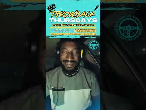 Don’t Make Music Like THIS Anymore | Throwback Thurs Ep. 22 | DJ Crazysocks | Drive N Vibe Radio